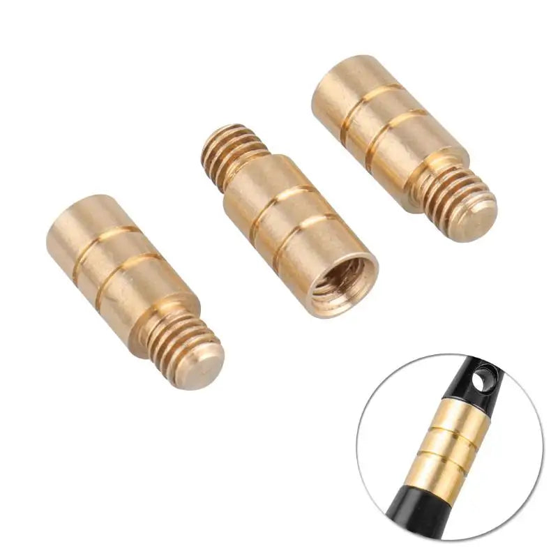 3-Pack Brass 2g Dart Shaft Weight Accentuators | 2BA Fit Dart Shaft Weights QXL