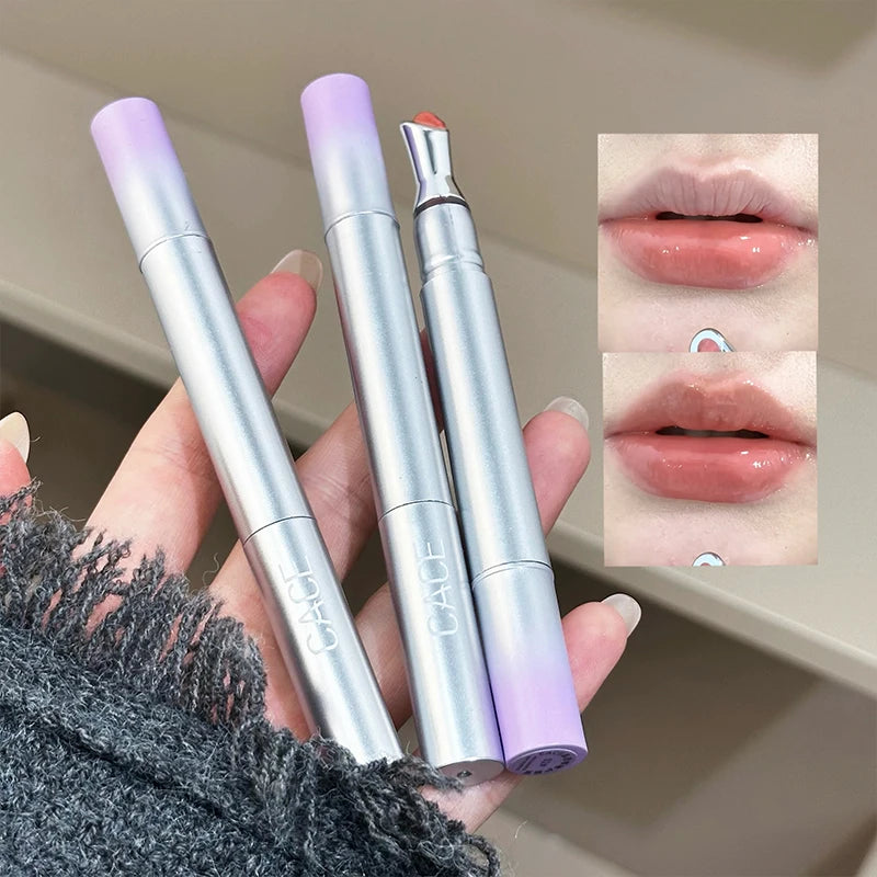 CACE Crystal Jelly Lip Gloss | Moisturizing Glass Lip Glaze Lip Gloss QXL