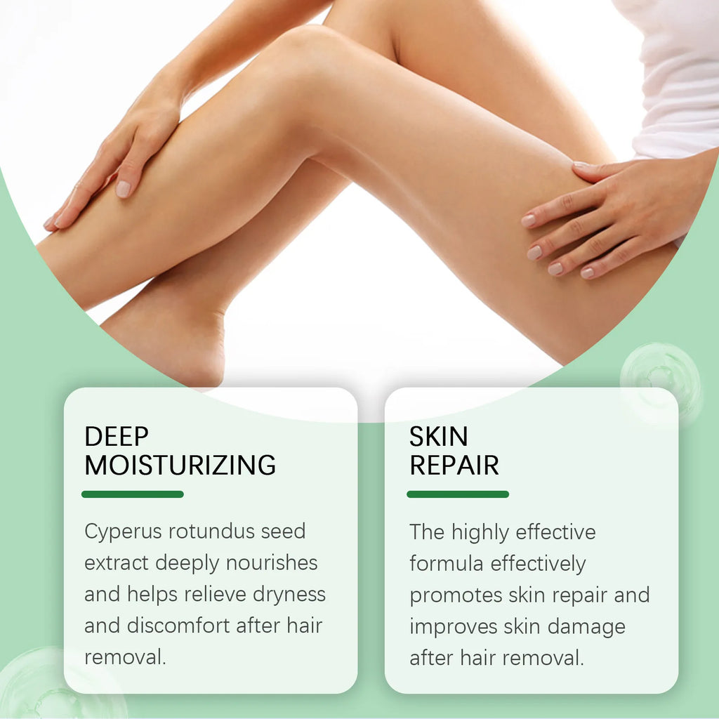 Cyperus Rotundus Oil Hair Inhibitor Moisturizing Body Cream Hair Inhibitor Cream QXL