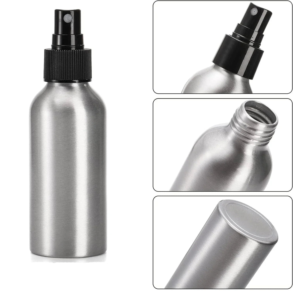 Aluminum Fine Mist Spray Bottle 30–120ml | Travel Perfume Refillable Spray Bottle QXL