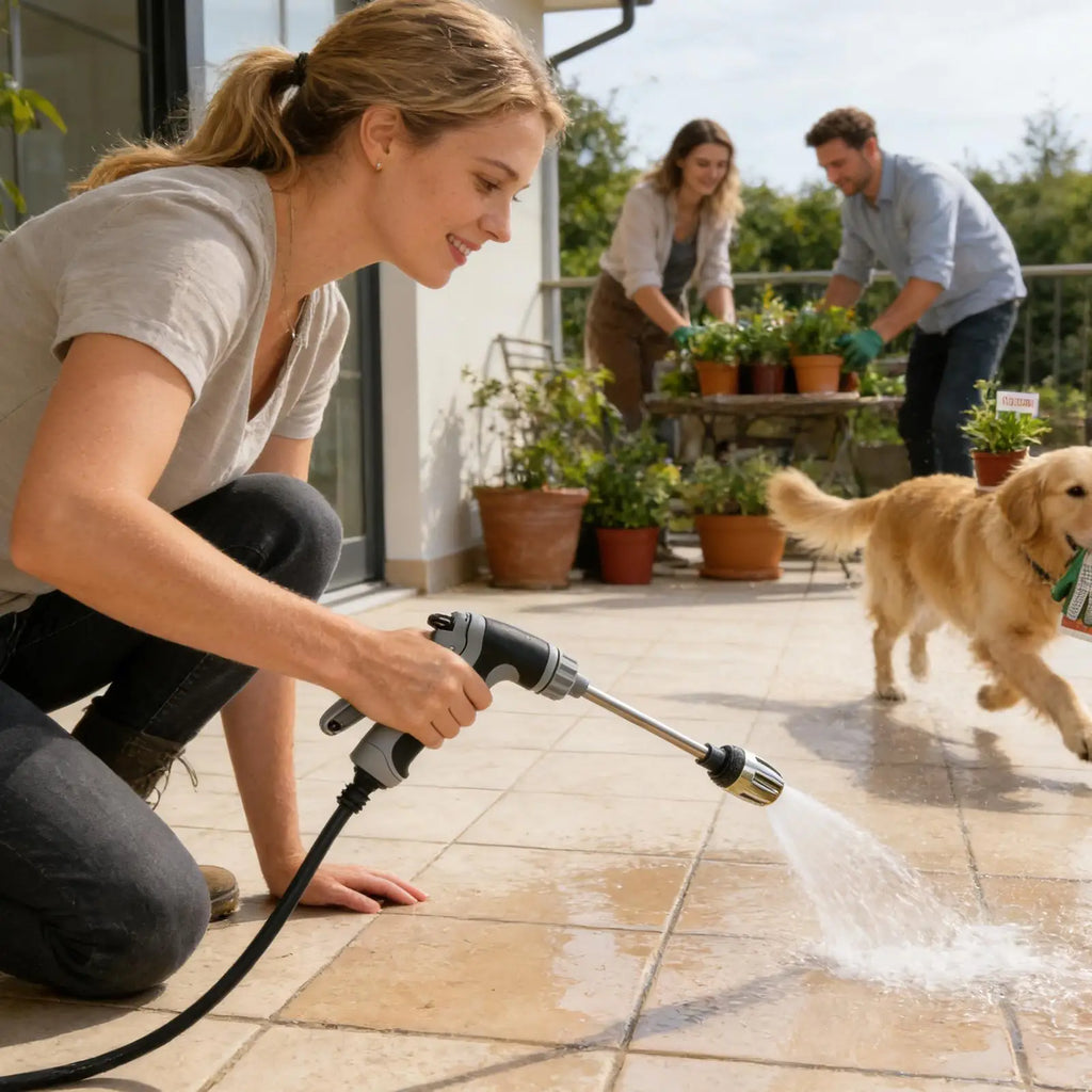 Handheld High-Pressure Water Gun | Garden Hose Spray Washer Garden Spray Washer QXL
