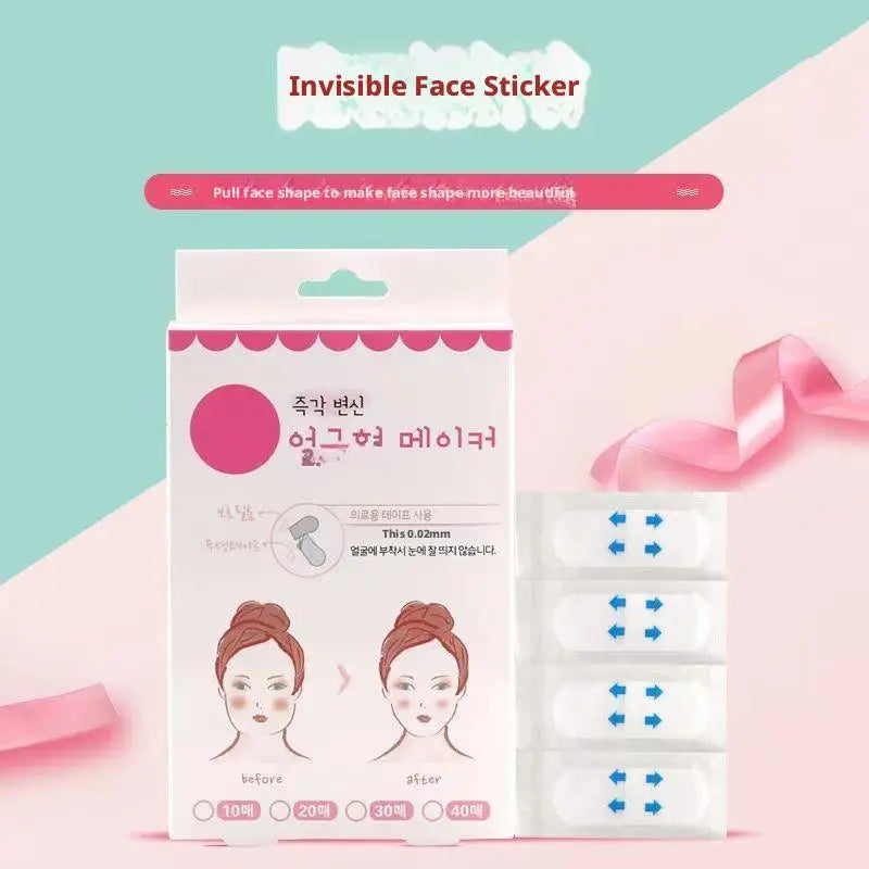 40-Pack Invisible Face Lift Tape | V-Shape Jawline Patches Face Lift Tape QXL