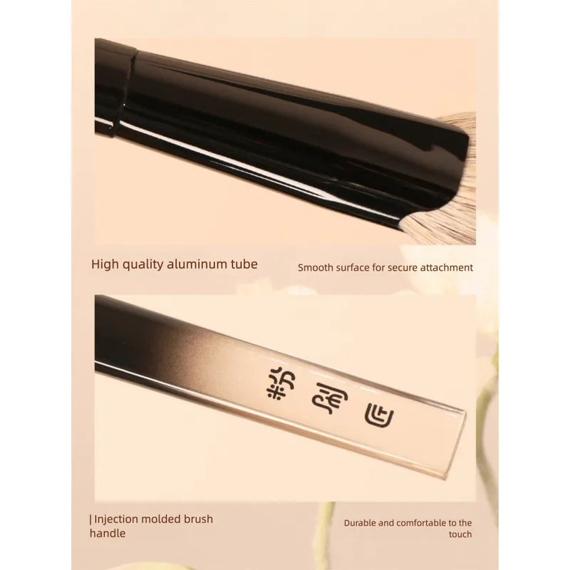 D80 Heart-Shaped Goat Hair Blush & Highlight Brush Blush Highlight Brush QXL