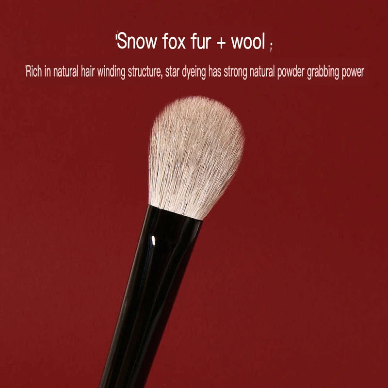 H29 Large Eyeshadow Blending Brush | Goat Hair & Wool Eyeshadow Blending Brush QXL