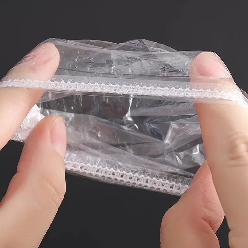 Disposable Transparent Ear Covers for Salon | 100/200/500 Pack Disposable Ear Covers QXL