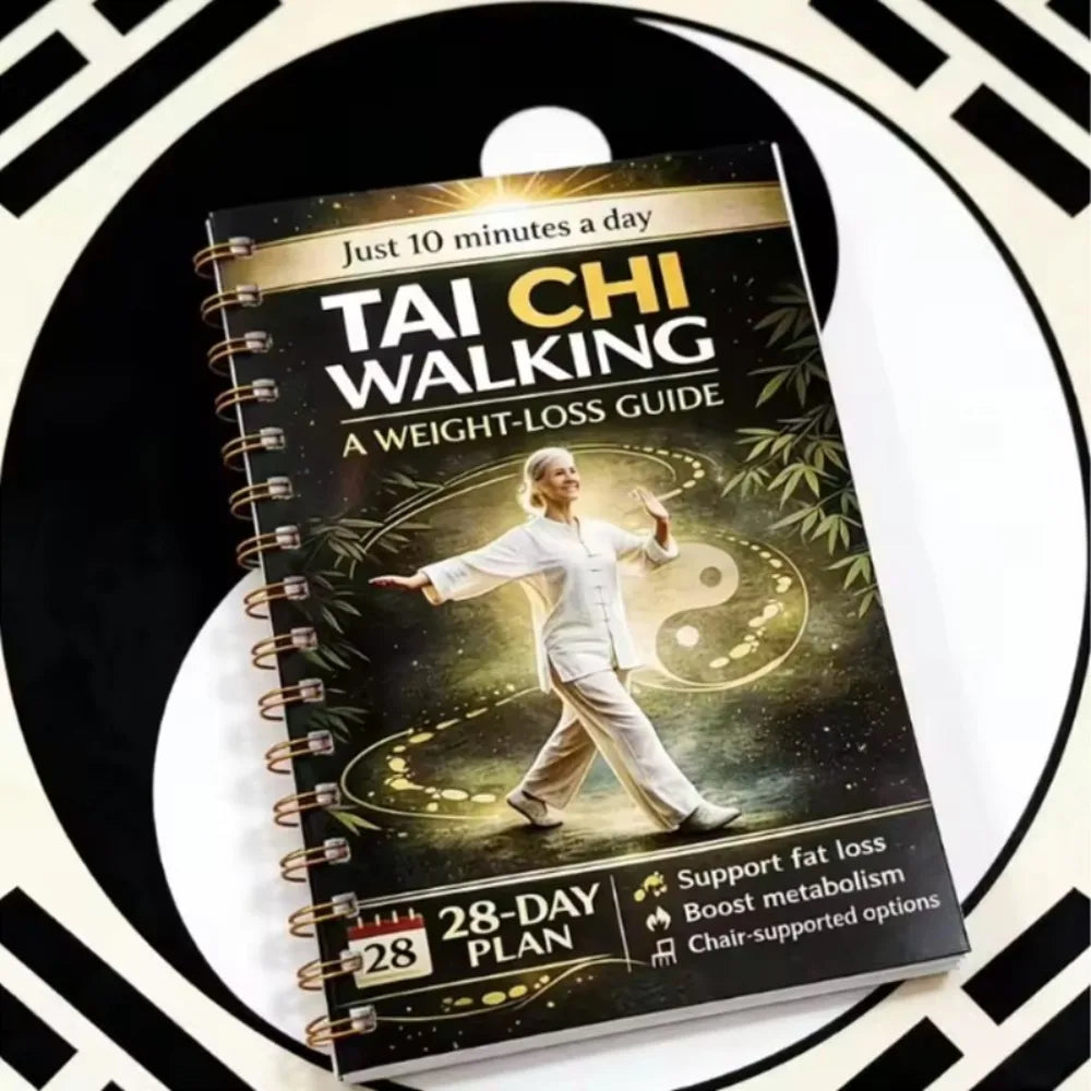 28-Day Tai Chi for Seniors Book | 10-Min Daily Program Fitness Program Book QXL
