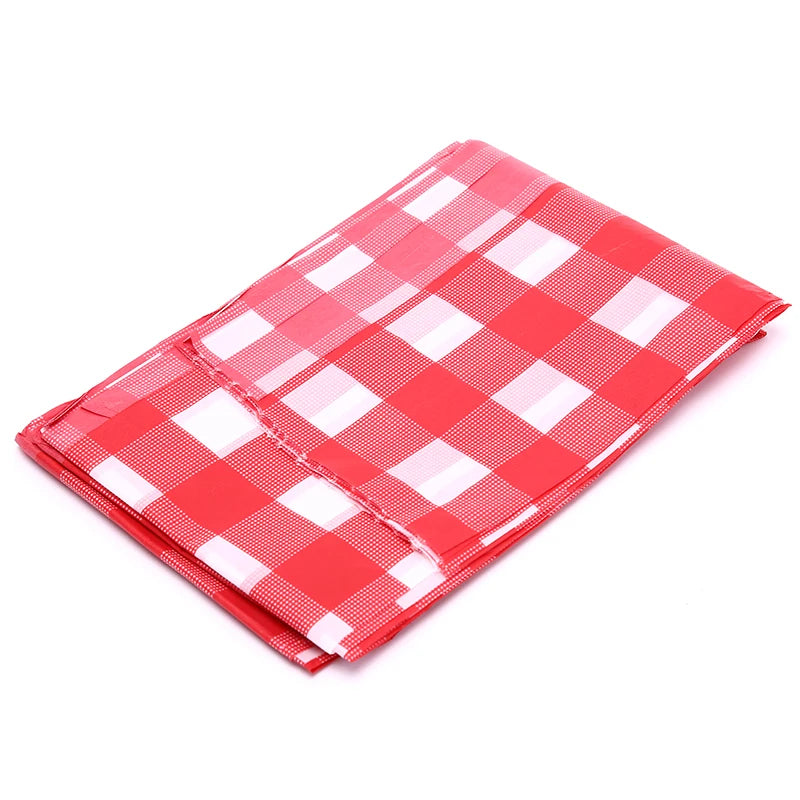 Red Checkered Tablecloth 160x160cm | Party & Wedding Décor Party Tablecloth QXL Red