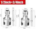 DN15/DN20 PVC Pipe Threader Kit – Internal & External Threading Pipe Threader Kit QXL 1SET