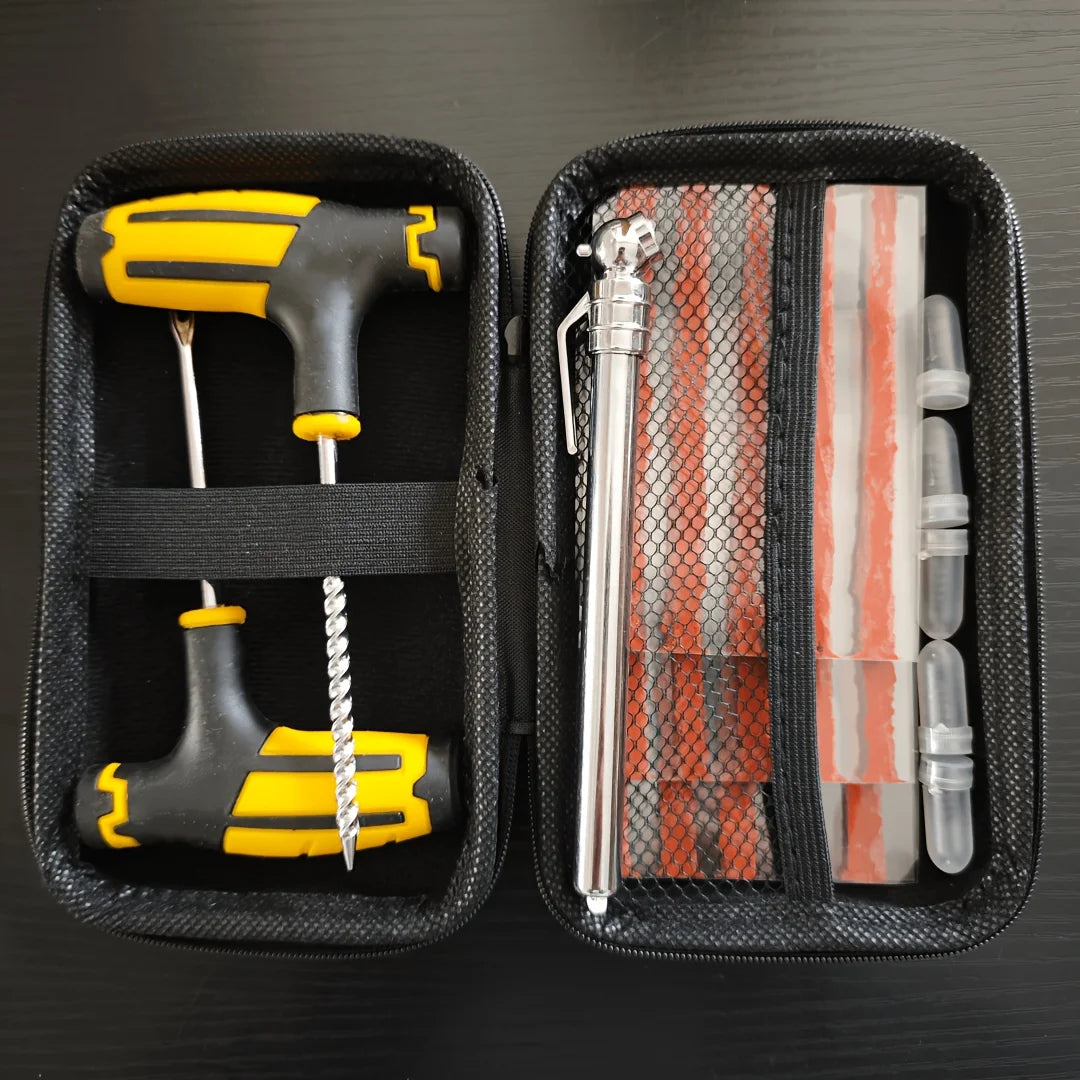 Universal Tyre Repair Kit | Car, Motorcycle & Bike Emergency Tyre Repair Kit QXL 24PCS