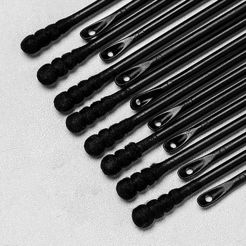 Spiral Double-Headed Disposable Cotton Swabs 50/100-Pack Disposable Cotton Swabs QXL