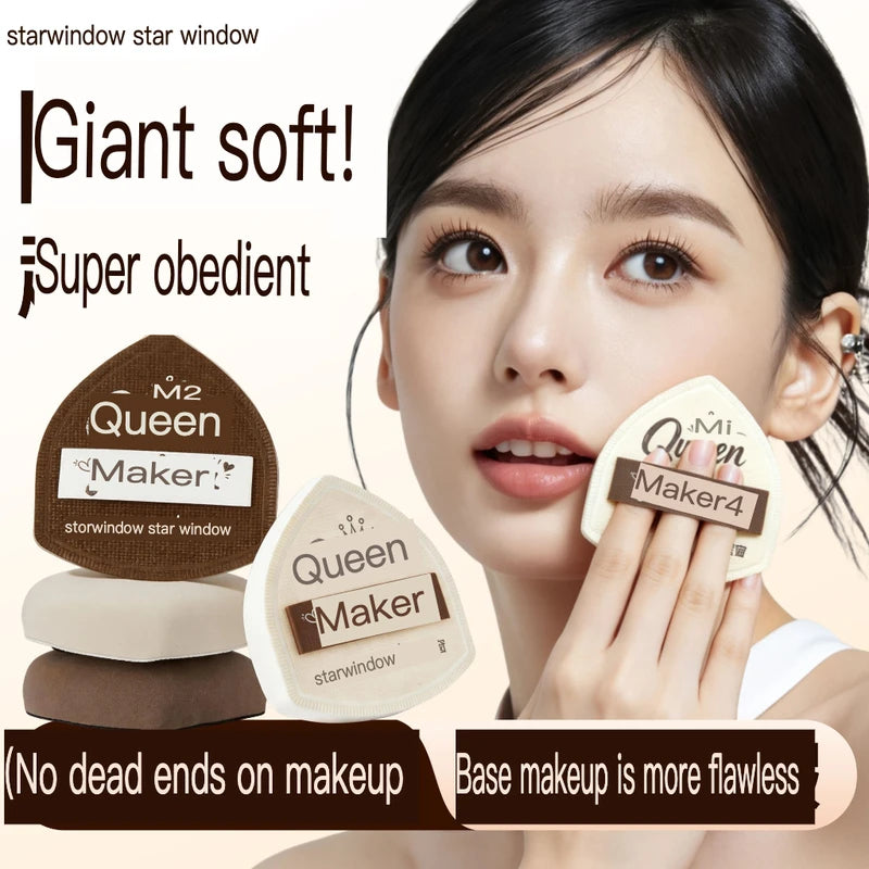 RUBYCELL Queen's Puff Ultra-Soft Makeup Sponge 2-Pack Makeup Sponge Puff QXL