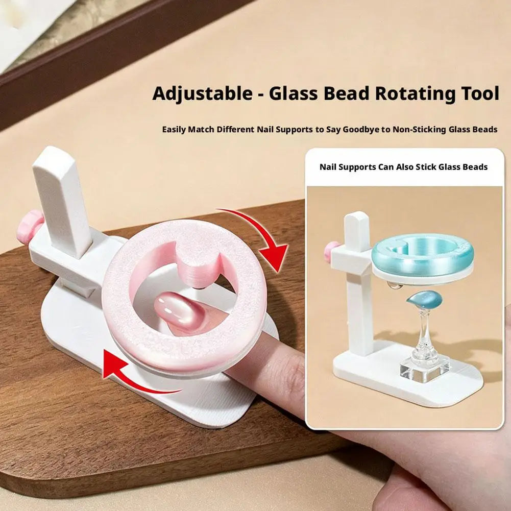 Cat Eye Nail Magnet Stand | Rotating Adjustable Manicure Tool Nail Art Magnet Tool QXL