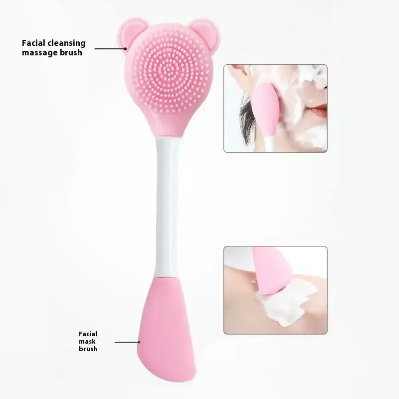 4-Piece Face Mask Mixing Bowl Set | DIY Spatula & Brush Kit Face Mask Tool Set QXL