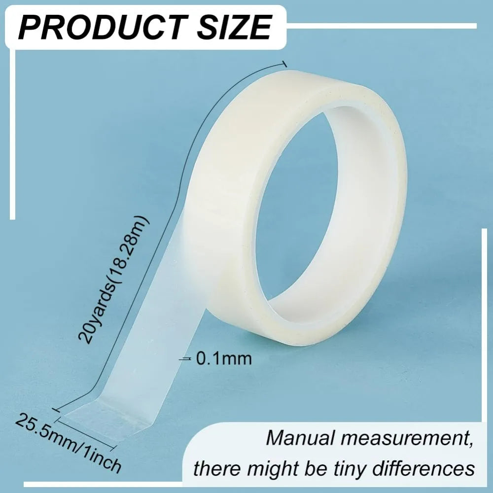 Clear Book Repair Binding Tape 1" Wide – 19.9 Yards Book Repair Tape QXL