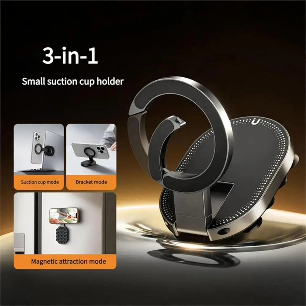 360° Magnetic Car Phone Mount | Foldable & Compact Holder Magnetic Car Mount QXL