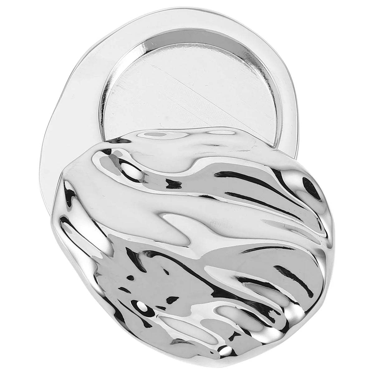 Seashell Sliding Metal Solid Perfume Tin | Travel Balm Case Solid Perfume Tin QXL