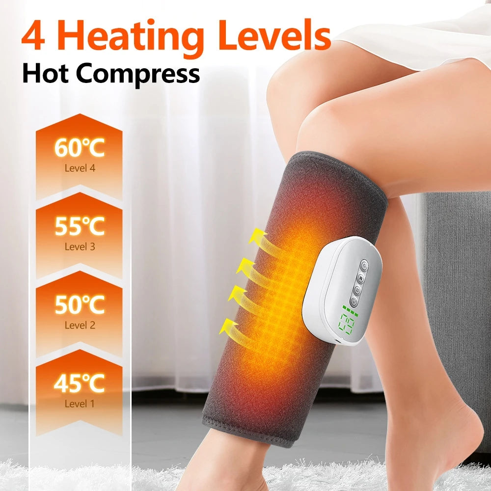 Wireless Air Compression Leg Massager | 4 Modes | QXL Leg Air Massager QXL
