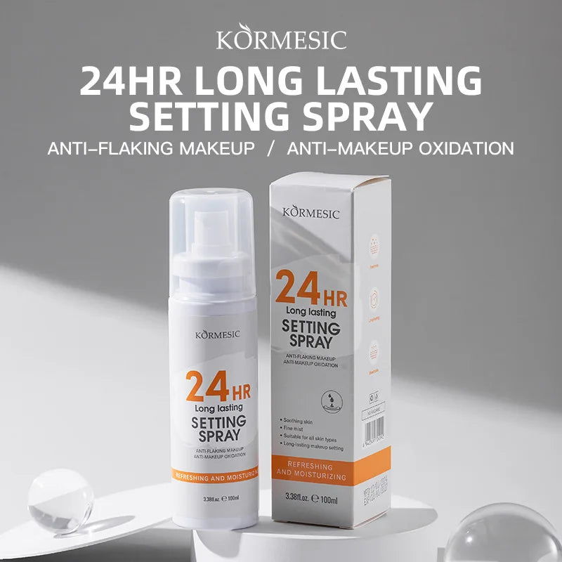 KORMESIC 24HR Makeup Setting Spray – Hydrating Mist 100ml Makeup Setting Spray QXL