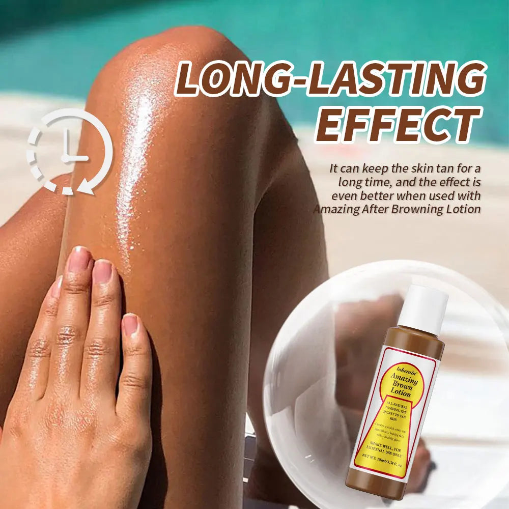 Self Tanning Lotion | Deep Bronze Sunless Tanning Booster 100ml Self Tanning Lotion QXL