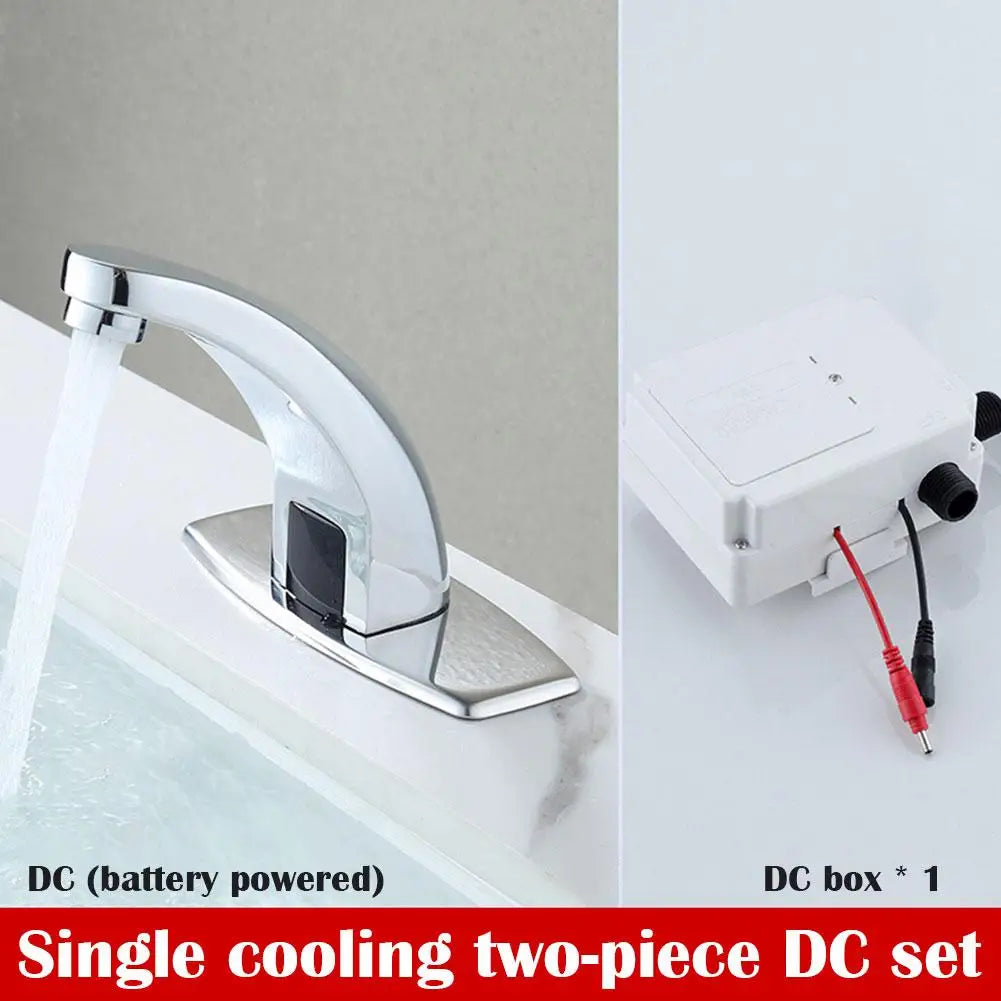 Touchless Sensor Faucet | Automatic Infrared Basin Tap Sensor Basin Faucet QXL