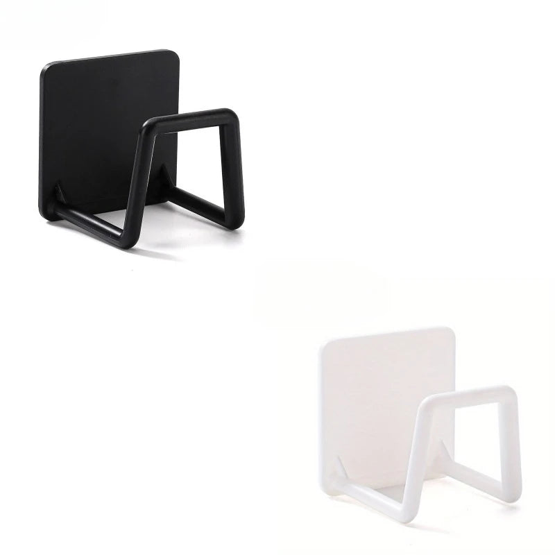 No-Drill Adhesive Kitchen Sink Organizer | Iron Caddy Sink Organizer Caddy QXL 2pcs
