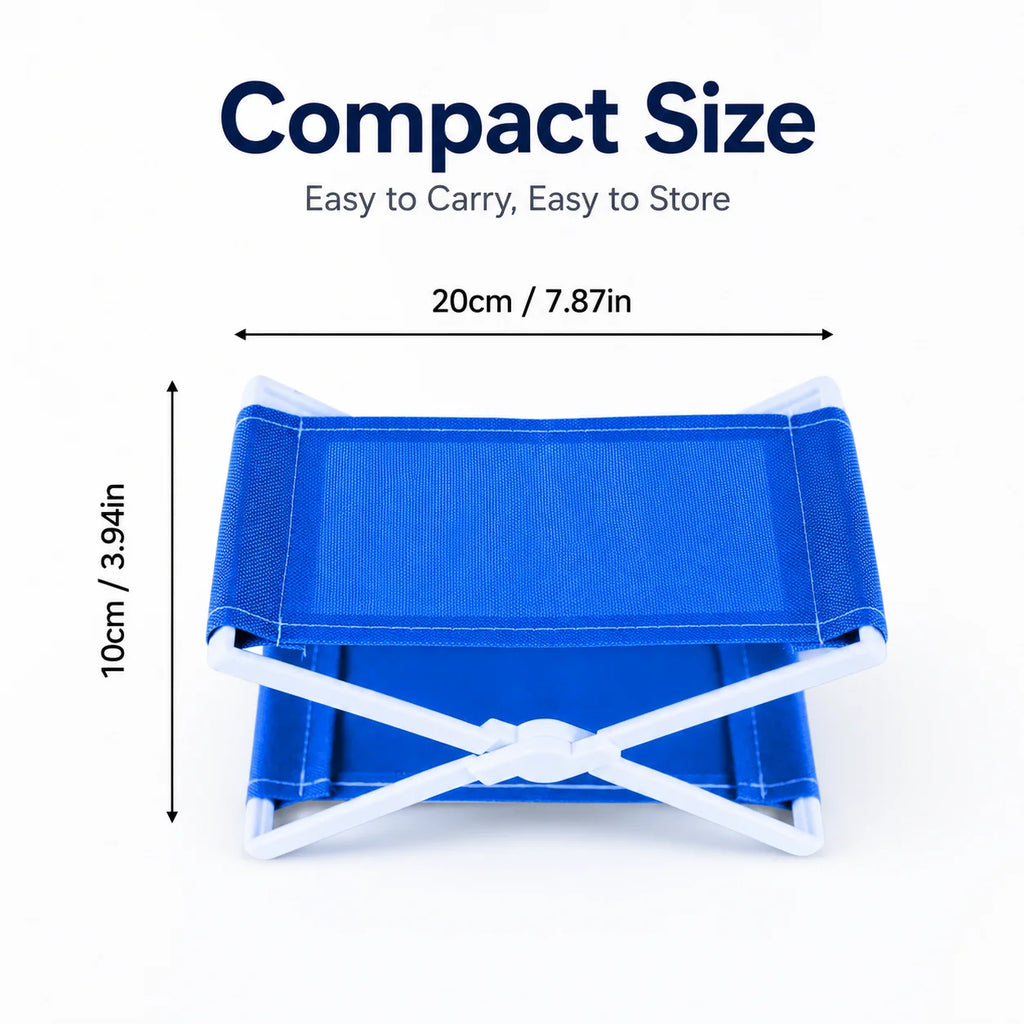 Foldable Beach Headrest Pillow | Compact Outdoor Travel Rest Foldable Outdoor Pillow QXL