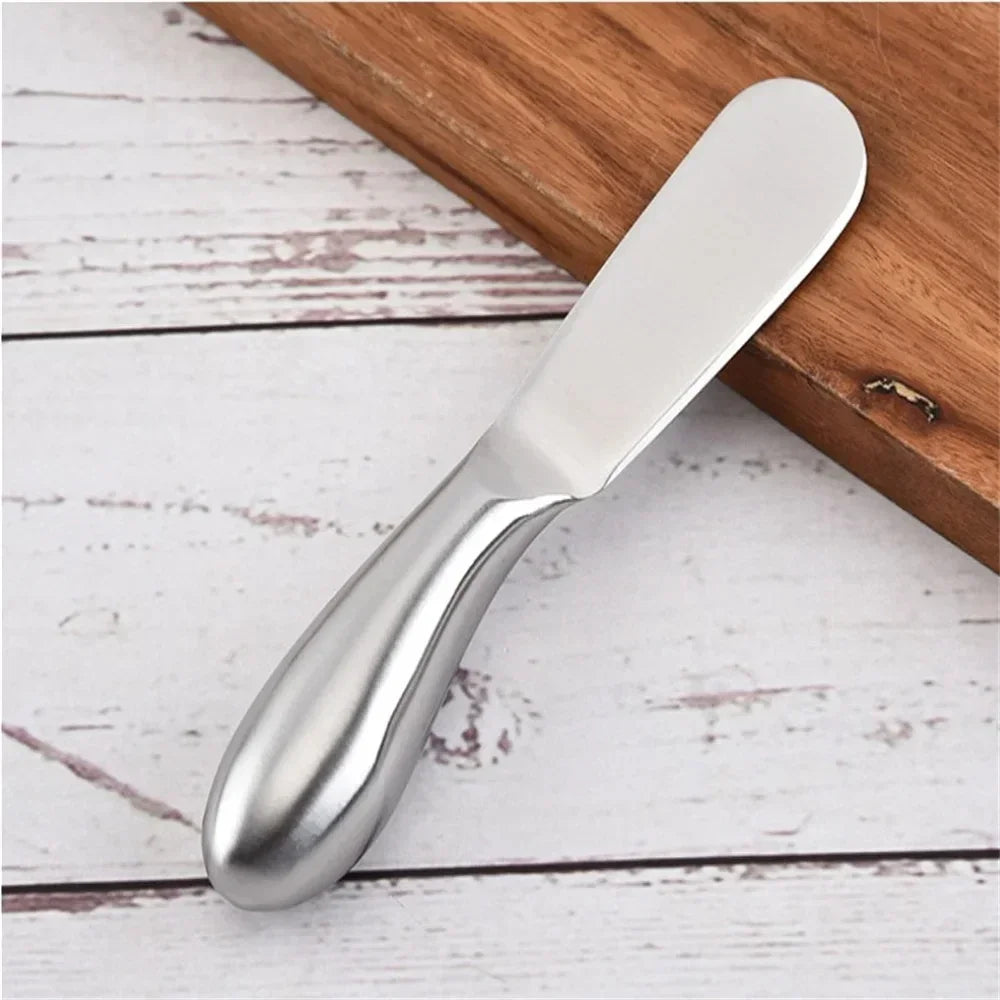 Stainless Steel Butter Knife & Cheese Spreader | Kitchen Tool Butter & Cheese Knife QXL
