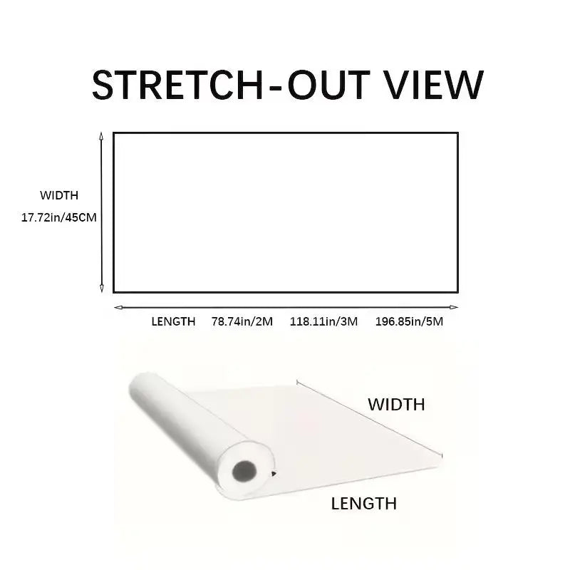 Self-Adhesive Whiteboard Wall Sticker | Removable Dry Erase Whiteboard Wall Sticker QXL