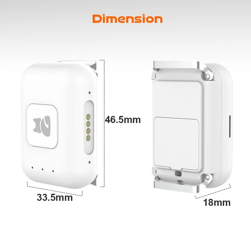 4G GPS Pet Tracker Collar | IP67 Waterproof LED Flash GPS Pet Tracker QXL