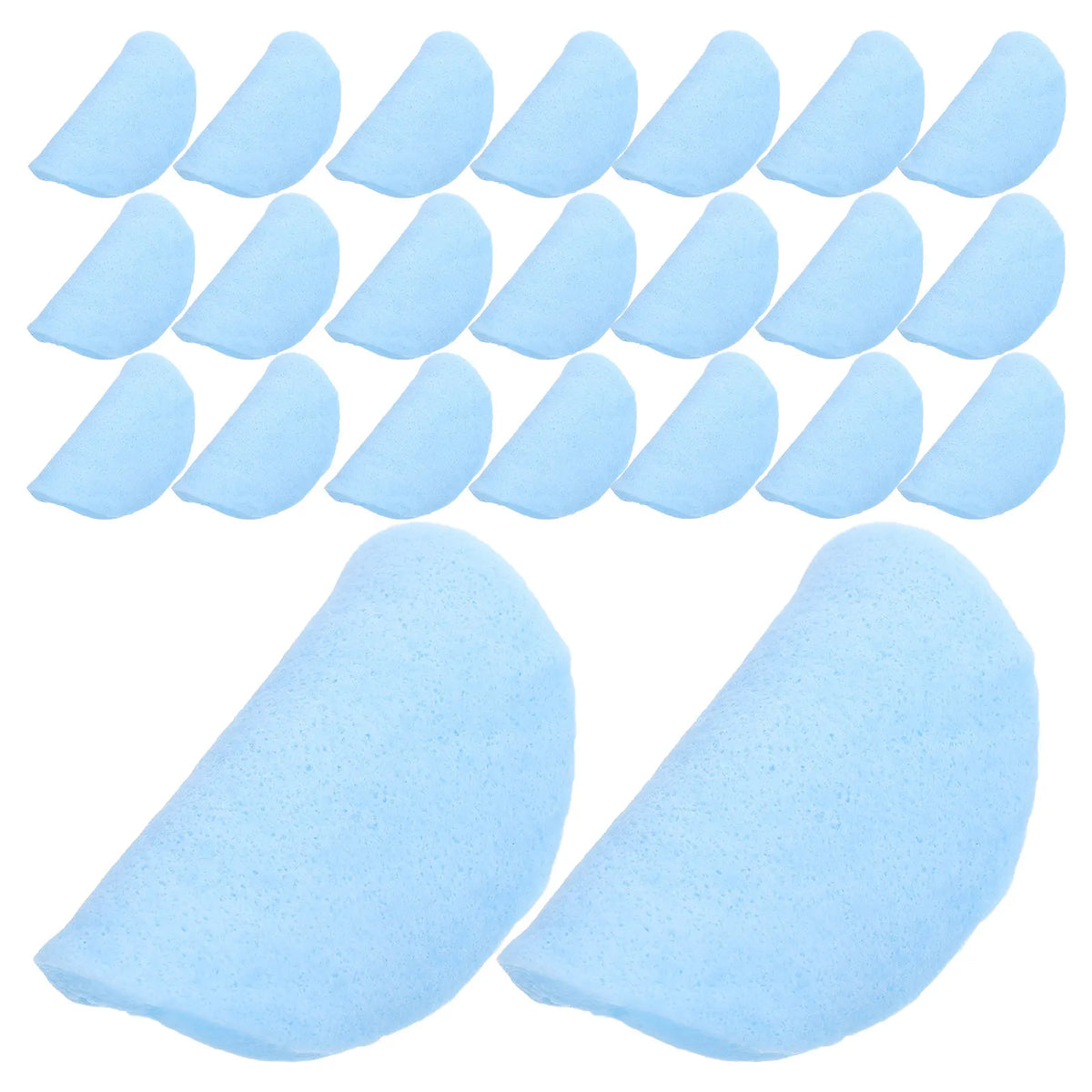 100-Pack Compressed Face Sponges | Disposable Cleansing Pads Disposable Facial Sponges QXL