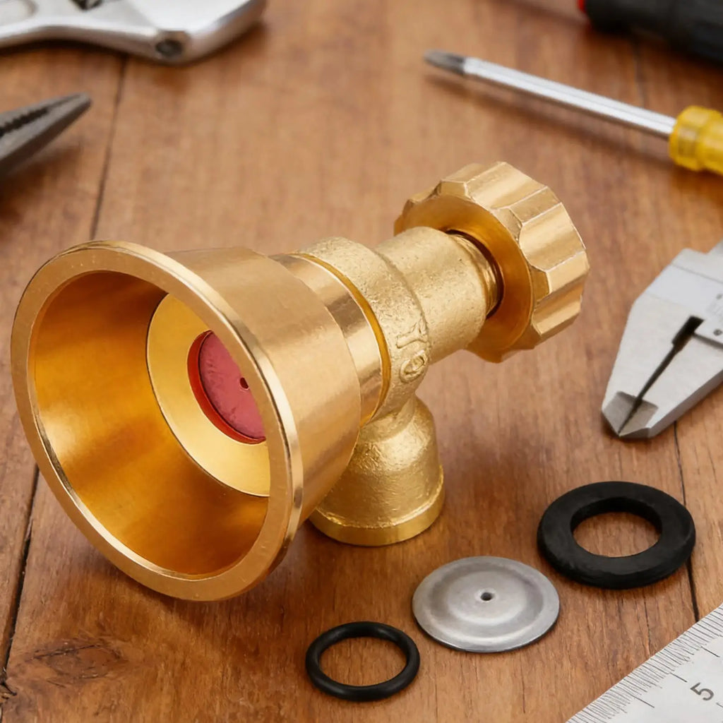 Adjustable Brass Garden Hose Spray Nozzle | Atomizing Sprayer Garden Spray Nozzle QXL