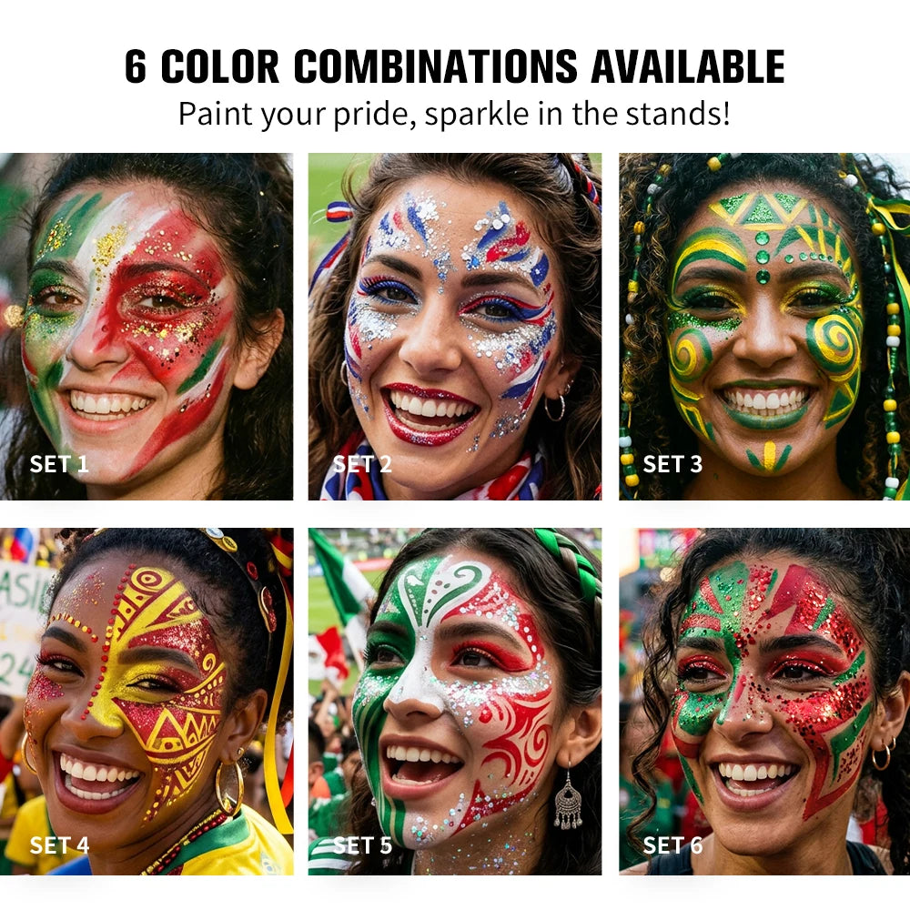 Eye Black Face Paint Stick | Waterproof Sports Body Paint Face & Body Paint QXL