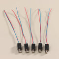 5-Pack 4×8mm DC 3V Mini Vibration Motor with Eccentric Wheel DIY Micro Vibration Motor QXL 5Pcs