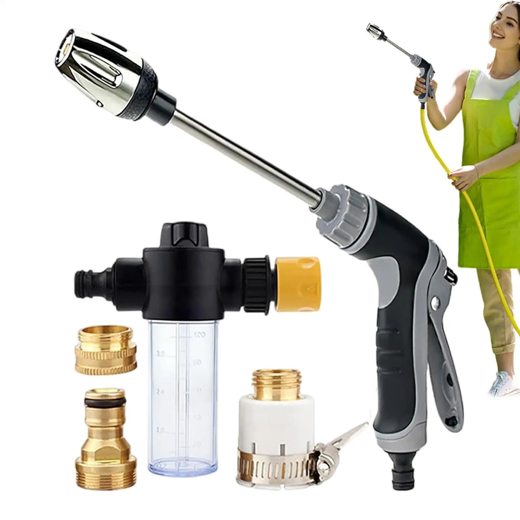 High-Pressure Garden Hose Nozzle & Car Wash Spray Gun Garden Hose Nozzle QXL