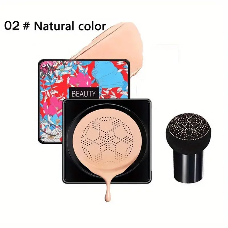 Mushroom Head Air Cushion BB CC Cream | Full Coverage Foundation BB CC Cream Foundation QXL 02