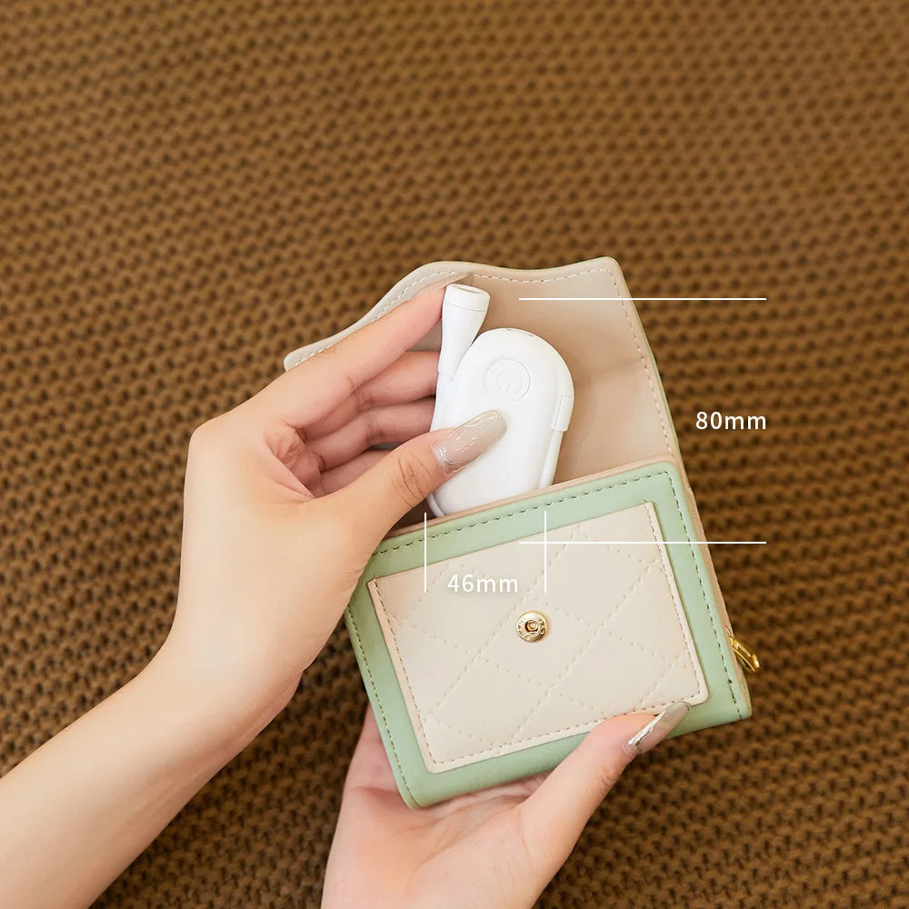 Rechargeable 3-Color Mini LED Clip Book Light | 360° Flex Neck Clip-On Book Light QXL