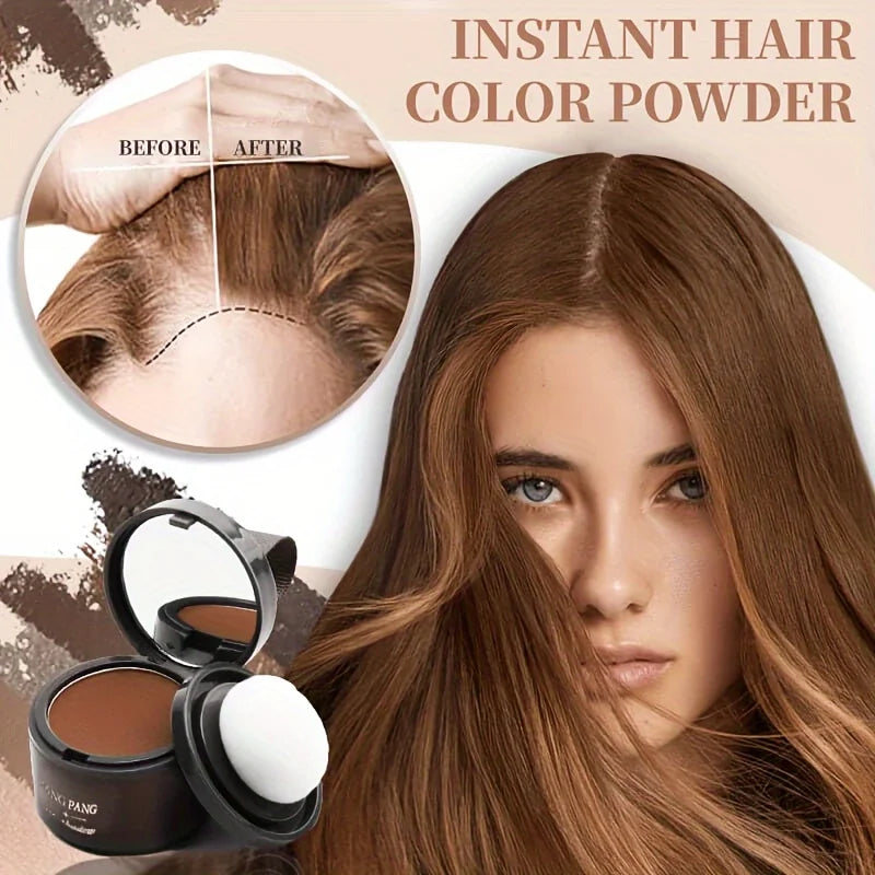 3-in-1 Hairline, Eyebrow & Contour Powder Set + Brush Eyebrow & Contour Powder QXL