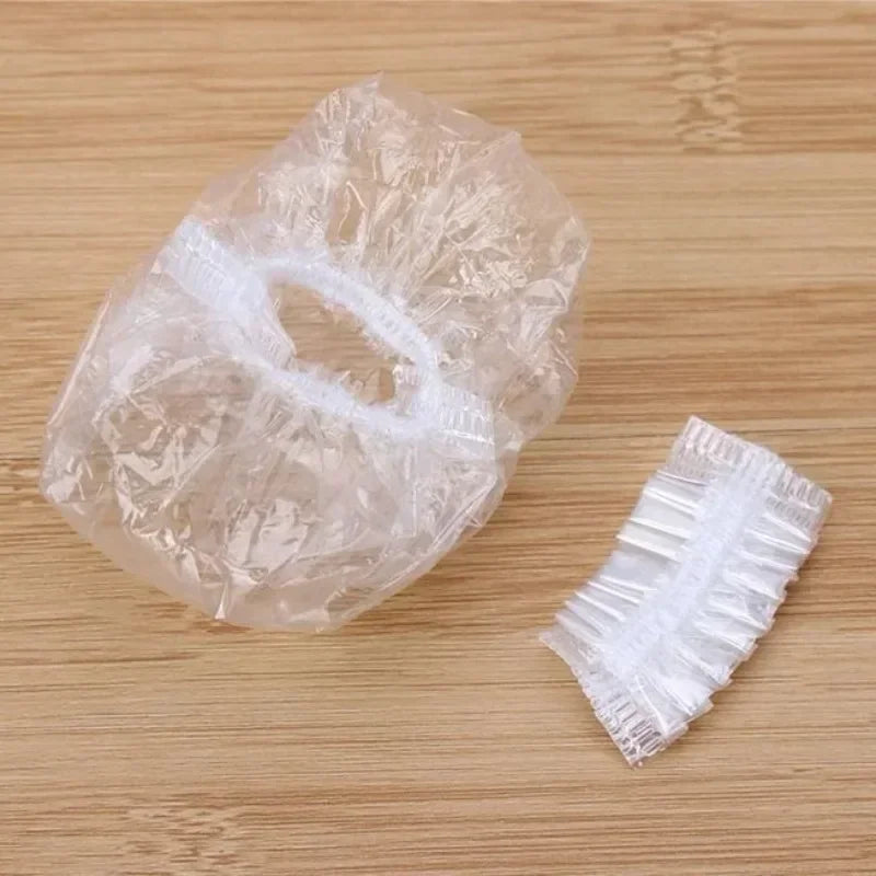 100-Pack Disposable Waterproof Ear Covers – Hair Dye & Bath Disposable Ear Covers QXL