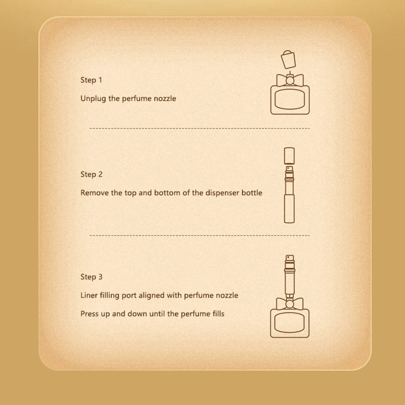 5ml Refillable Aluminum Travel Perfume Atomizer Spray Bottle Perfume Atomizer QXL