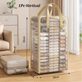 Large Capacity Mesh Storage Bag for Bedding & Blankets Bedding Storage Bag QXL 1Pc-Vertical