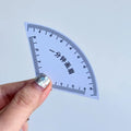 Reusable Eyebrow Shaping Stencil Design Ruler | Makeup Tool Eyebrow Stencil Ruler QXL 1pc