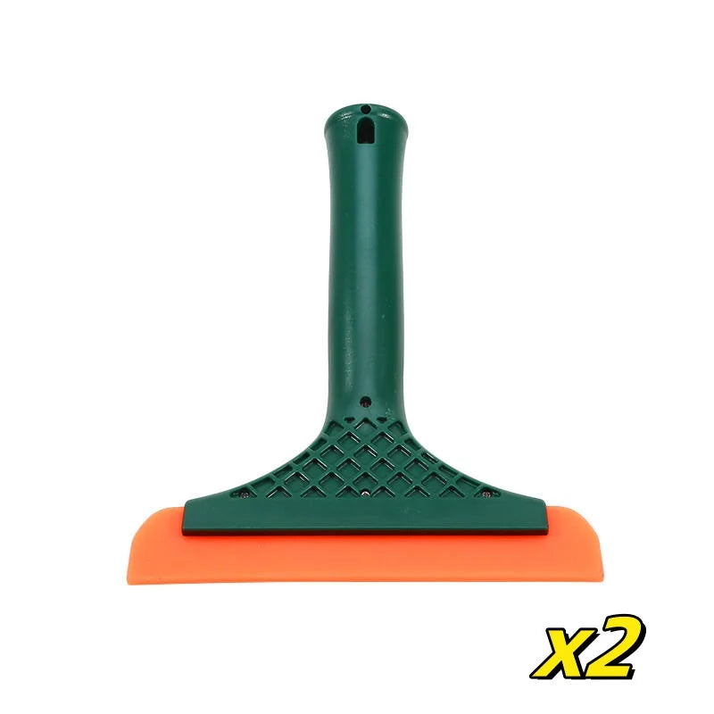 Non-Scratch Silicone Squeegee | Car Wrap & Window Water Blade Car Wrap Squeegee QXL Dark green 2pcs