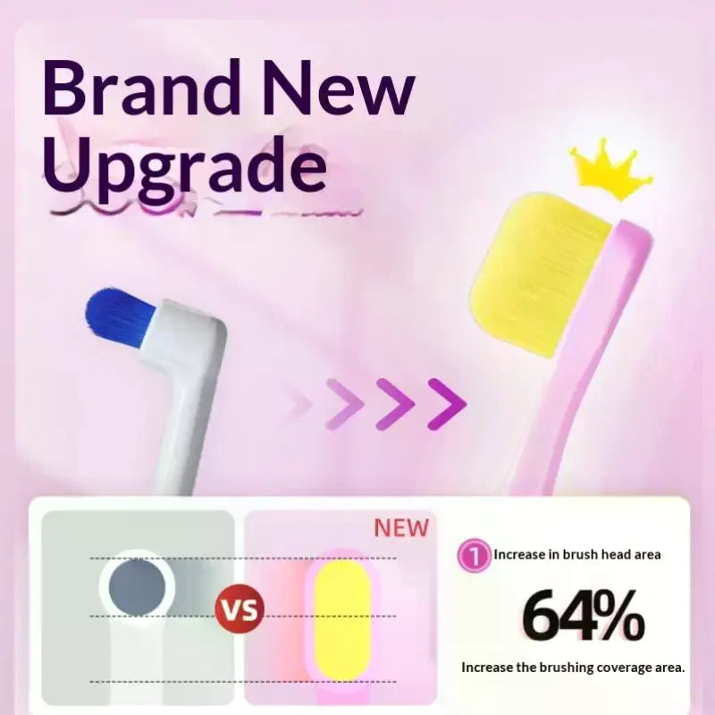 Small Head Toothbrush | Compact Interdental Brush for Braces Interdental Toothbrush QXL