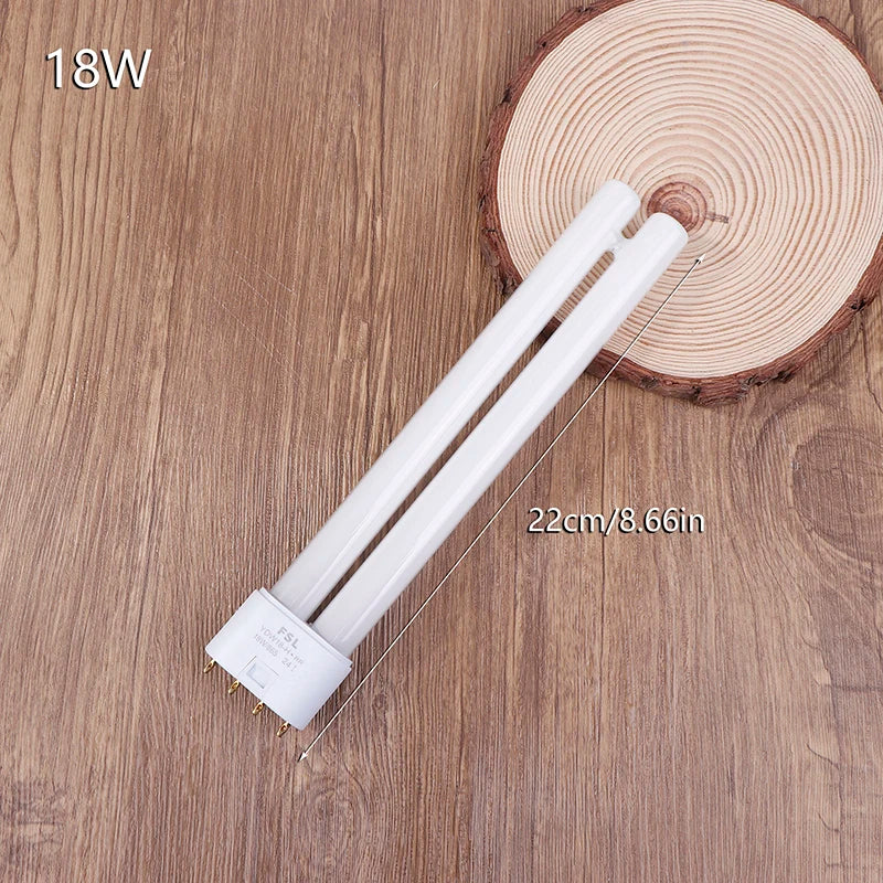 H-Tube Twin CFL Bulb 18W 24W 36W | 4-Pin Fluorescent Lamp CFL Fluorescent Bulb QXL A1