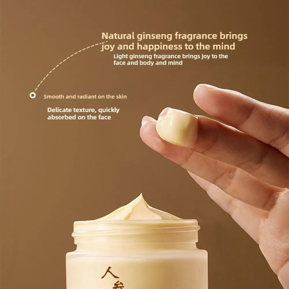 Chinese Ginseng Face Cream | Moisturizing Anti-Aging Serum 60g Ginseng Face Cream QXL