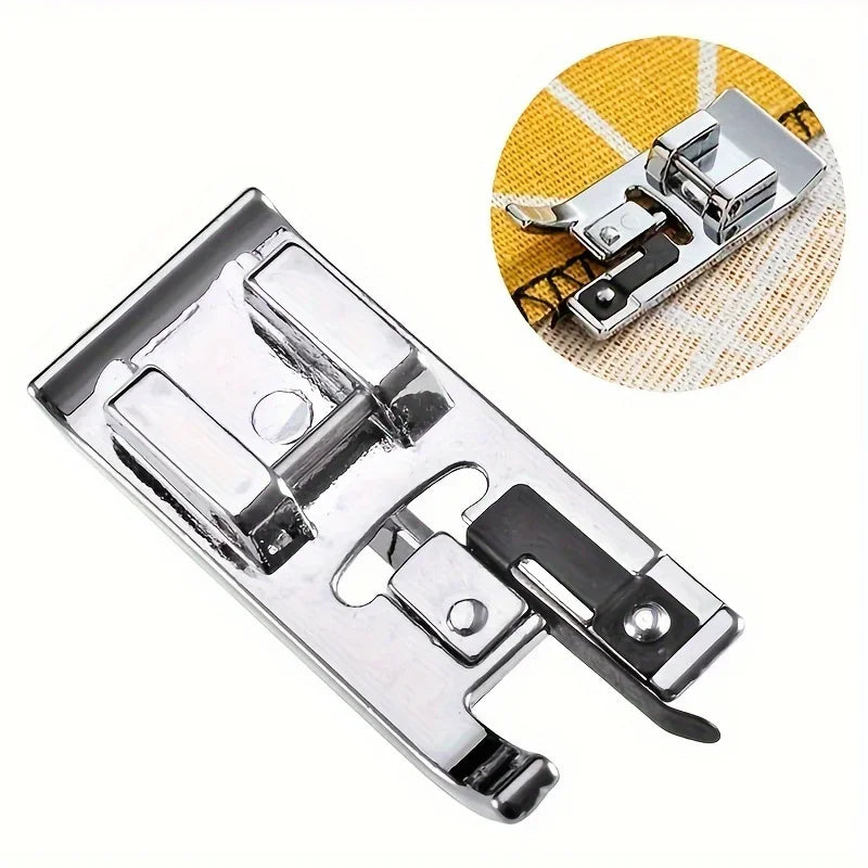 Sewing Machine Edge Guide Presser Foot | Stainless Steel Sewing Presser Foot QXL