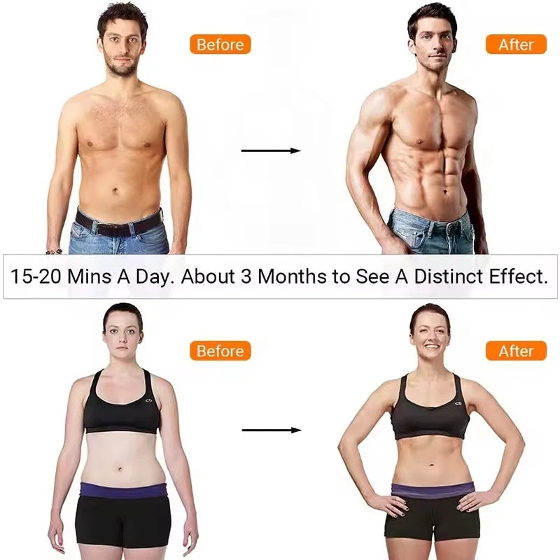 EMS Abdominal Toning Belt | Rechargeable Muscle Stimulator EMS Toning Belt QXL