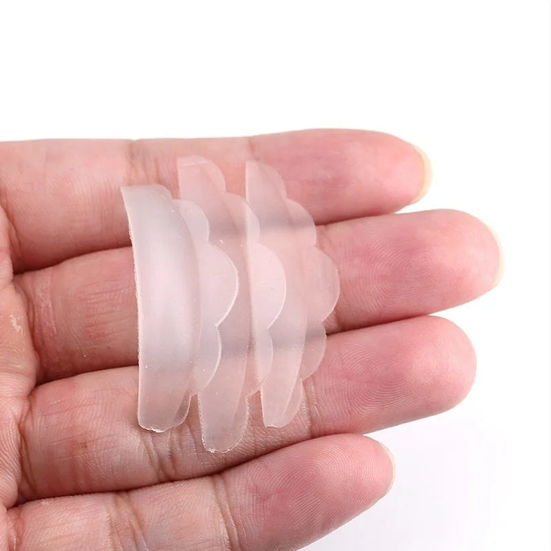 3-Pair Silicone Eyelash Lifting Pads | S, M & L Curl Shields Eyelash Lifting Pads QXL