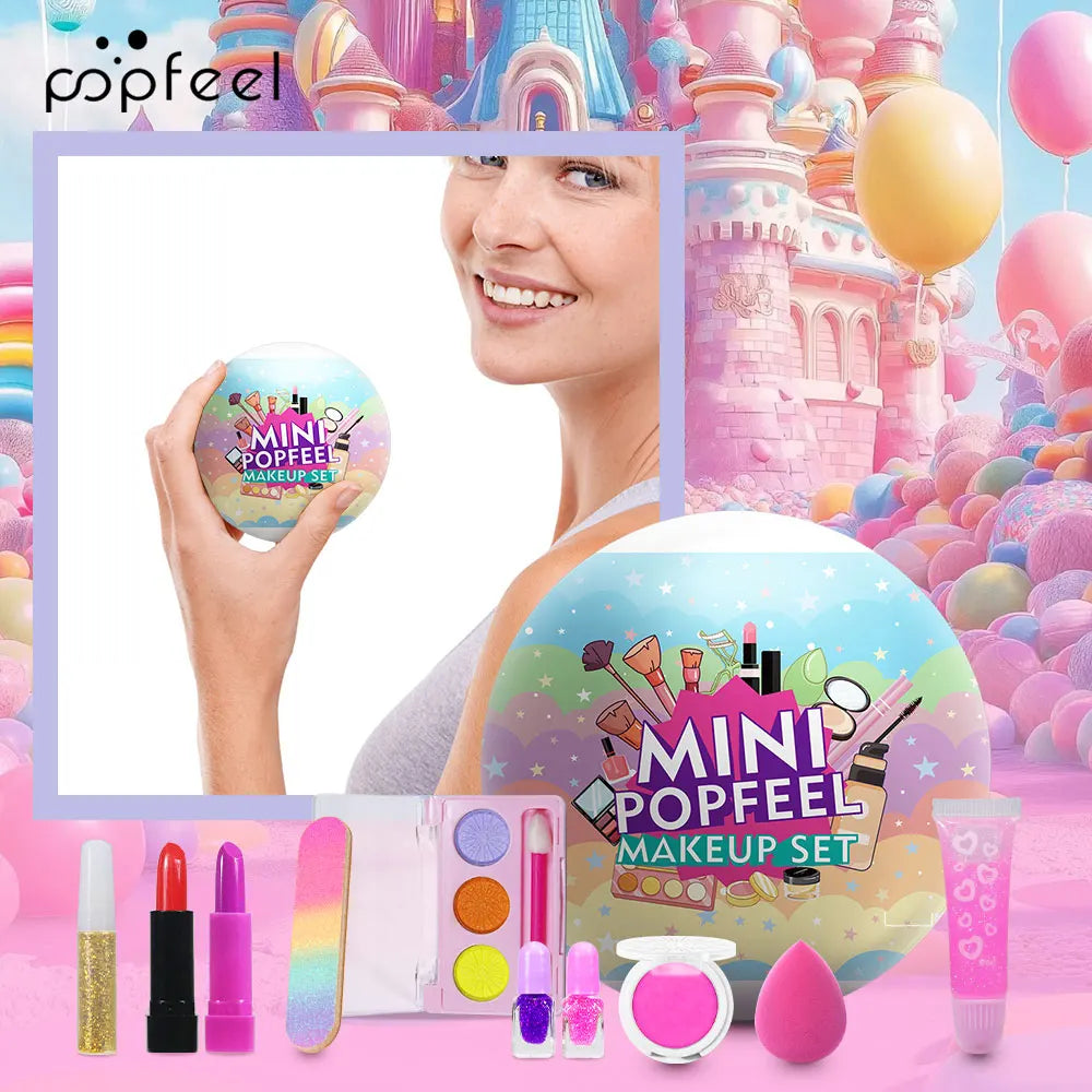 POPFEEL Spherical Makeup Gift Set | All-in-One Beginner Kit Makeup Gift Set QXL