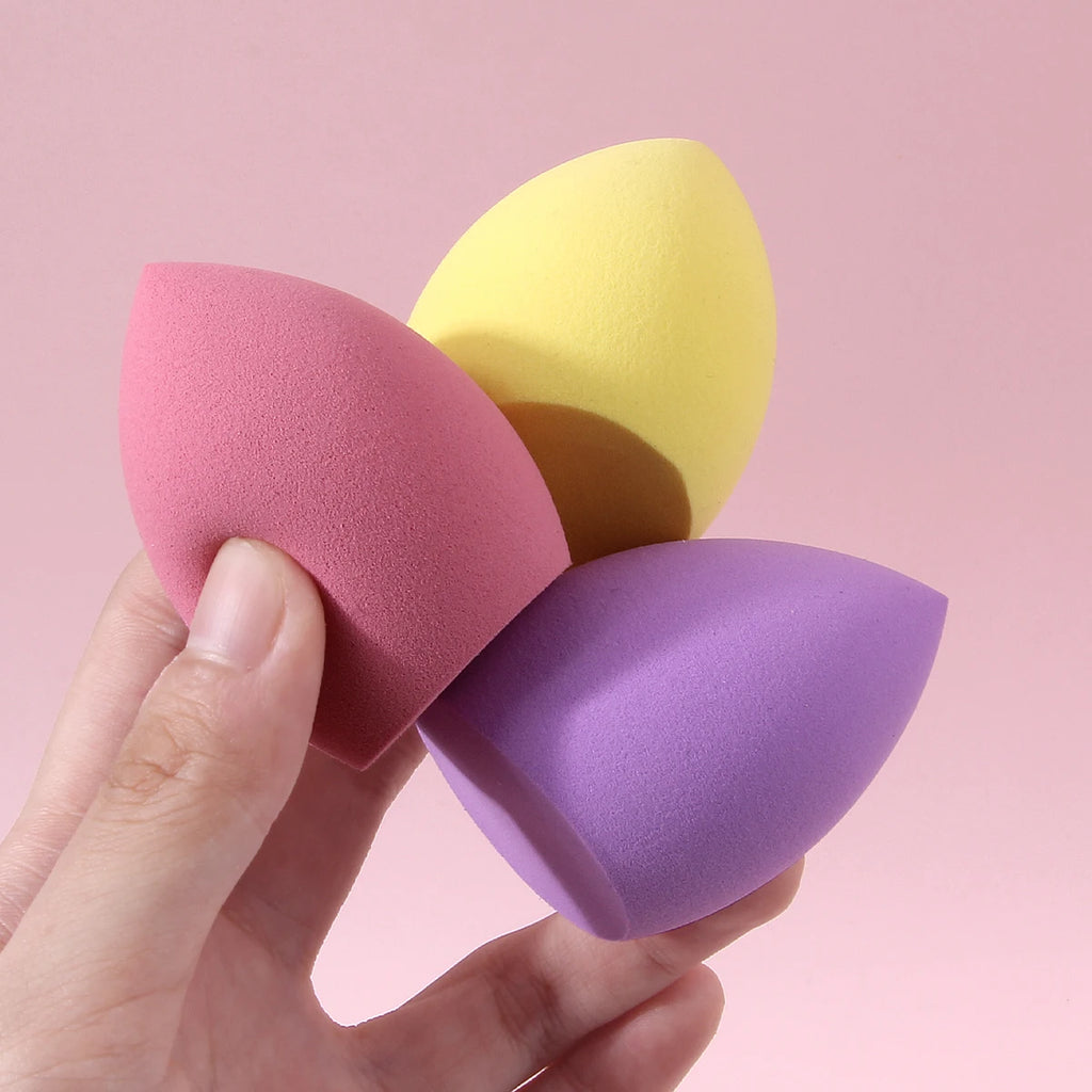 KOSSHOW 5-Pc Makeup Sponge Set & Brush Cleaning Palette Makeup Sponge Set QXL